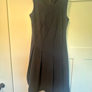 Elegant Navy Sleeveless Dress